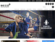 Tablet Screenshot of beco.com.ve